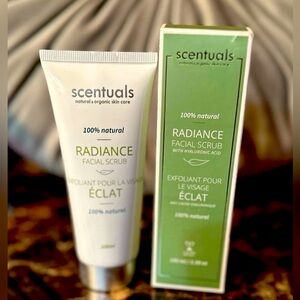 Scentuals natural organic radiance face scrub